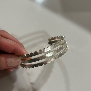 Lucky Brand Silver Scallop Bracelet